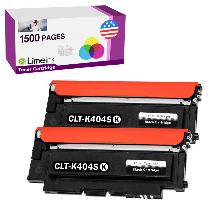 Limeink Compatible Toner Cartridges Replacement for Samsung K404S 404 404s Black Toner for Samsung CLT K404S C430W Xpress c480fw Cartridges Printer - Image 1